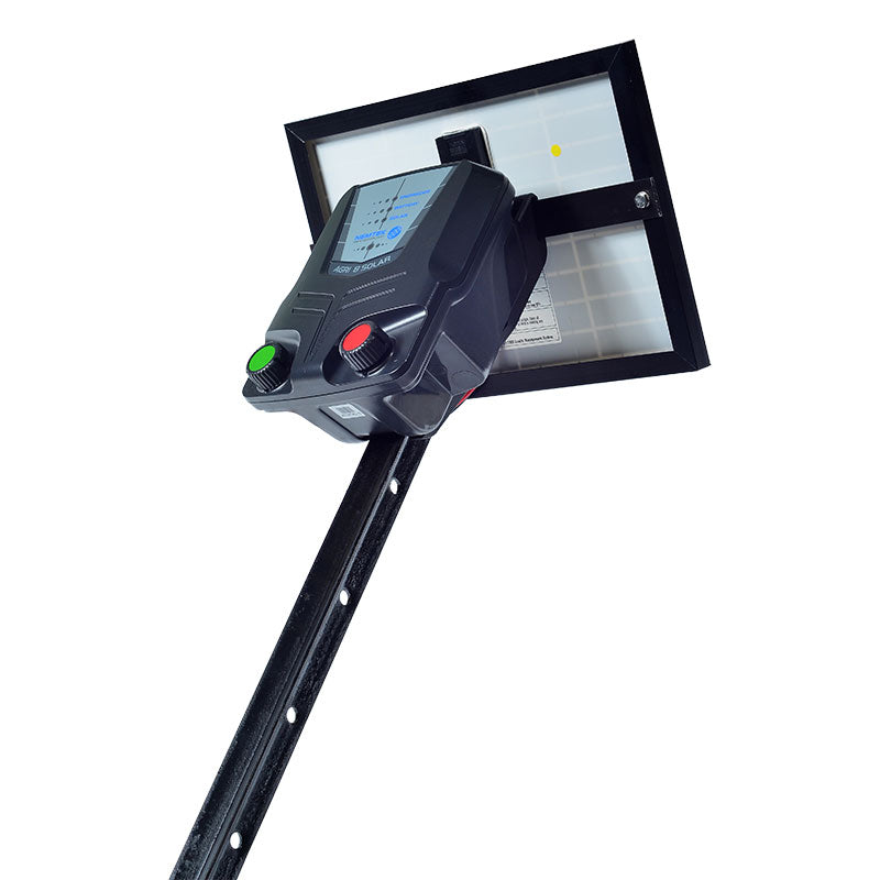 Agri Solar 8km Energizer with built-in Lithium Battery