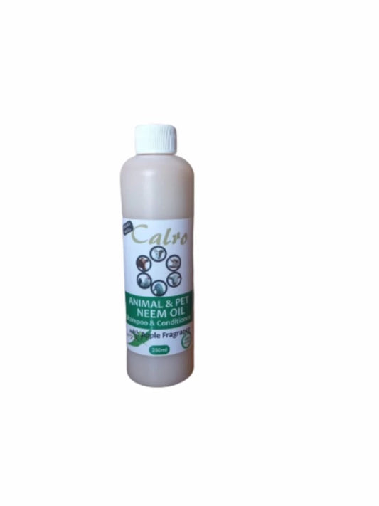 Calro Pure Organic Neem Oil Animal Shampoo & Conditioner