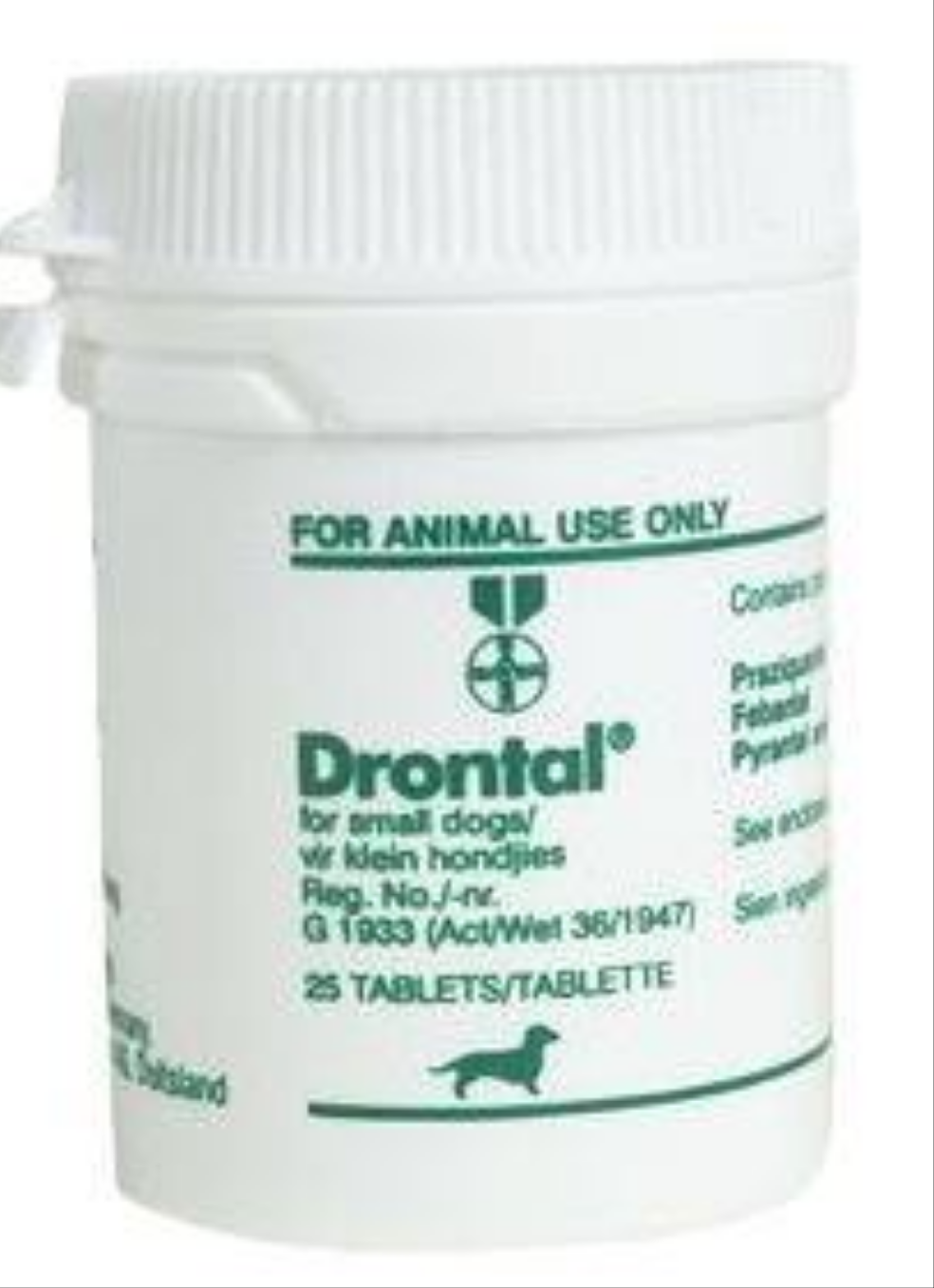 Drontal Flavoured Deworming Tablet for Dogs (each)