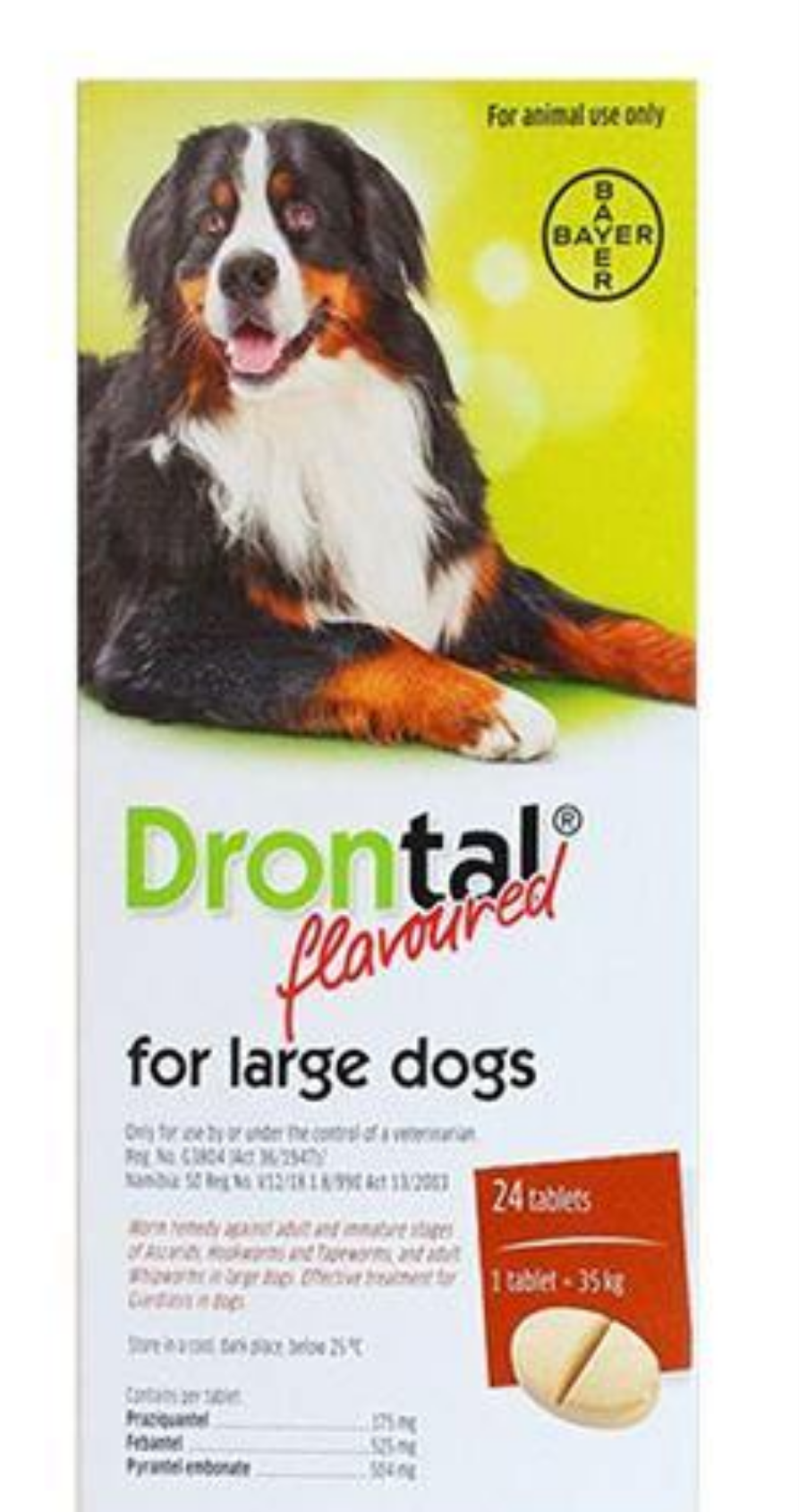 Drontal Flavoured Deworming Tablet for Dogs (each)