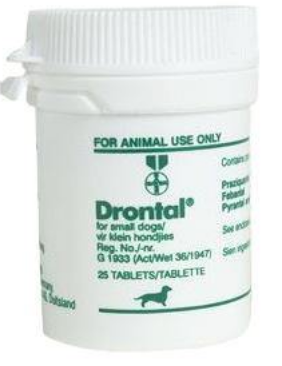 Drontal Flavoured Deworming Tablet for Dogs (each)