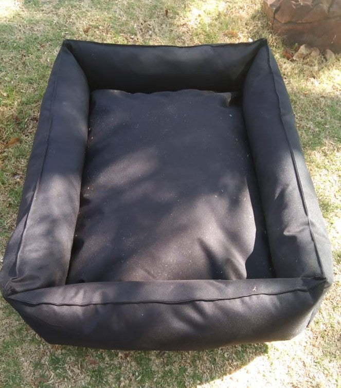 Pro-Petlovers Canvas Dog Bed Large - Black