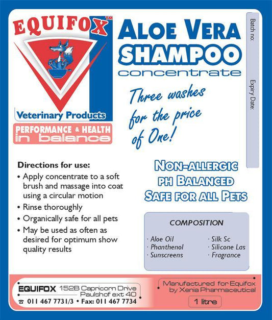 Equifox Aloe Vera Shampoo - PetX - Online