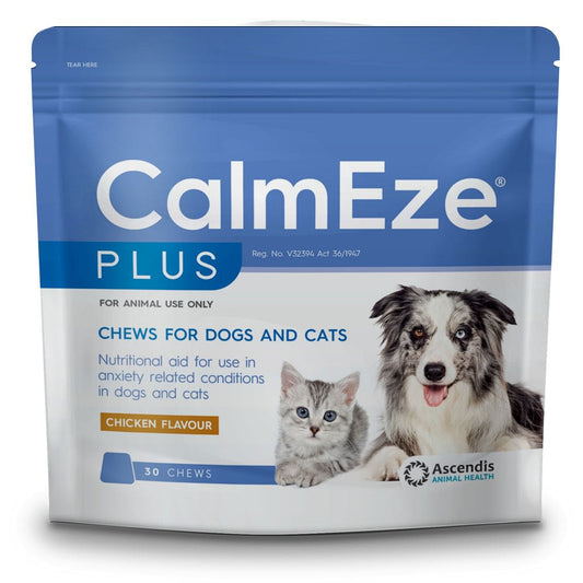 CalmEze Plus Chews for Dogs and Cats (30’S)