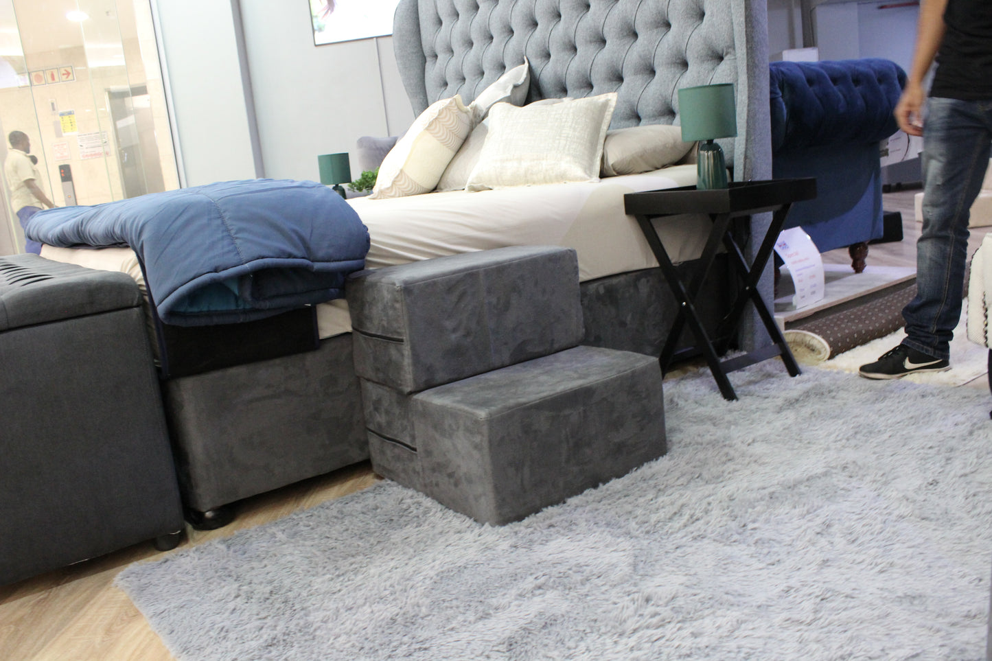 Dog-O-Pedic Sleeper Stairs (All -In-One Stairs & Mattress Combo)