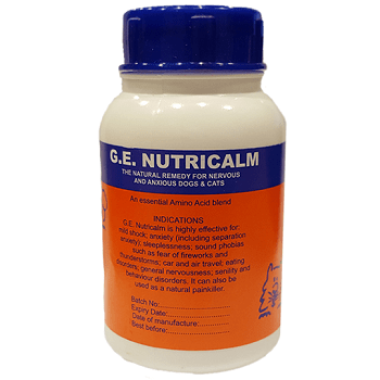 Nutricalm Natural Calming Capsules for Stressed Dogs 100 s PetX Online