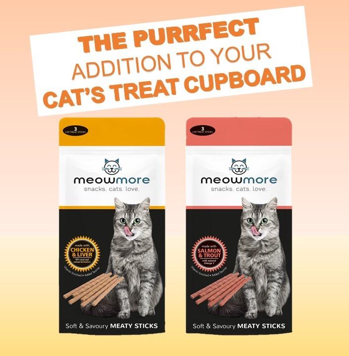 Meow More Cat Treat Sticks