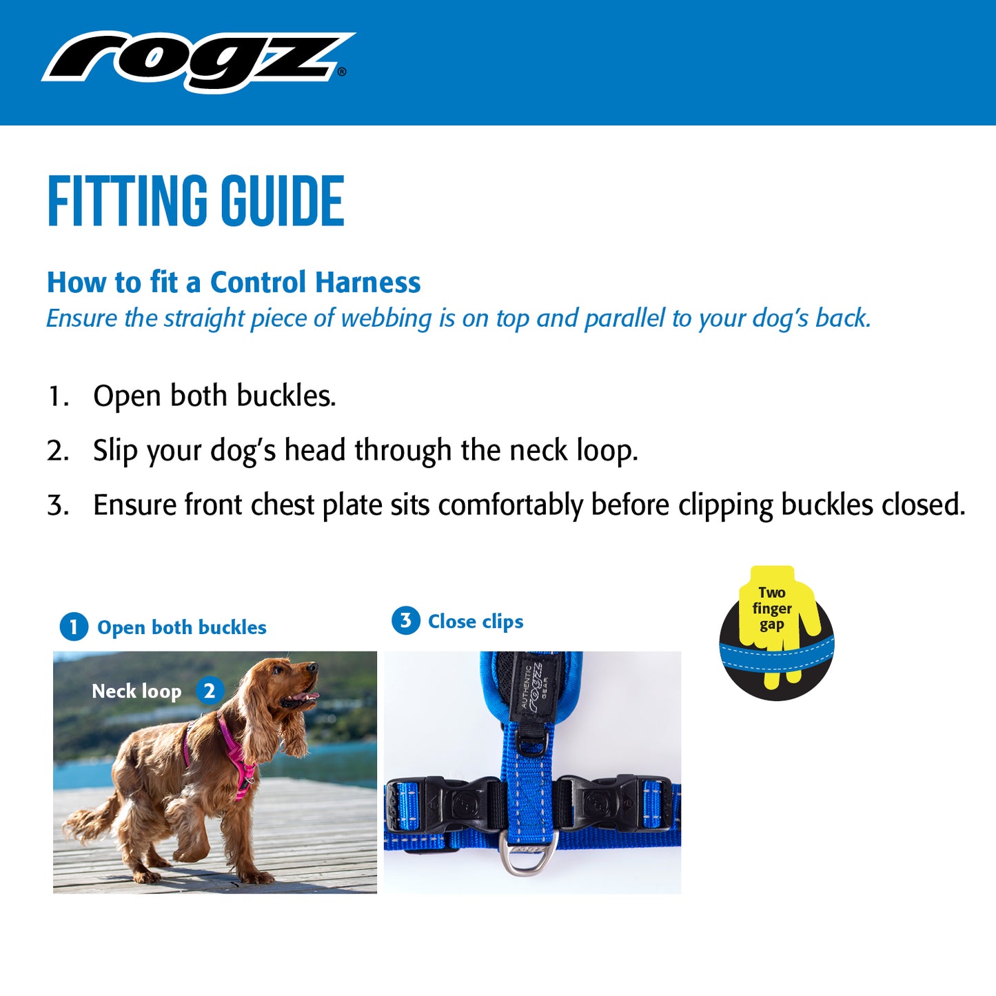 Rogz Classic Control Harness
