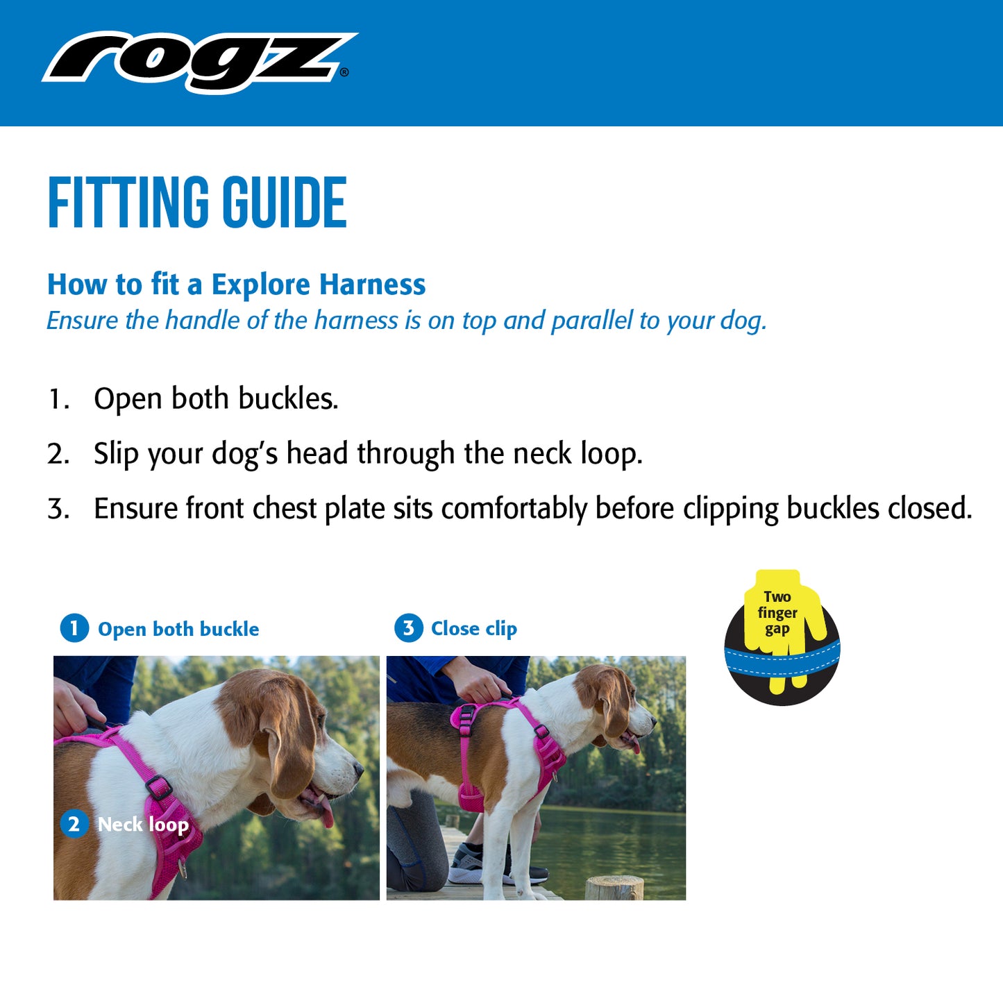 Rogz Explore Harness