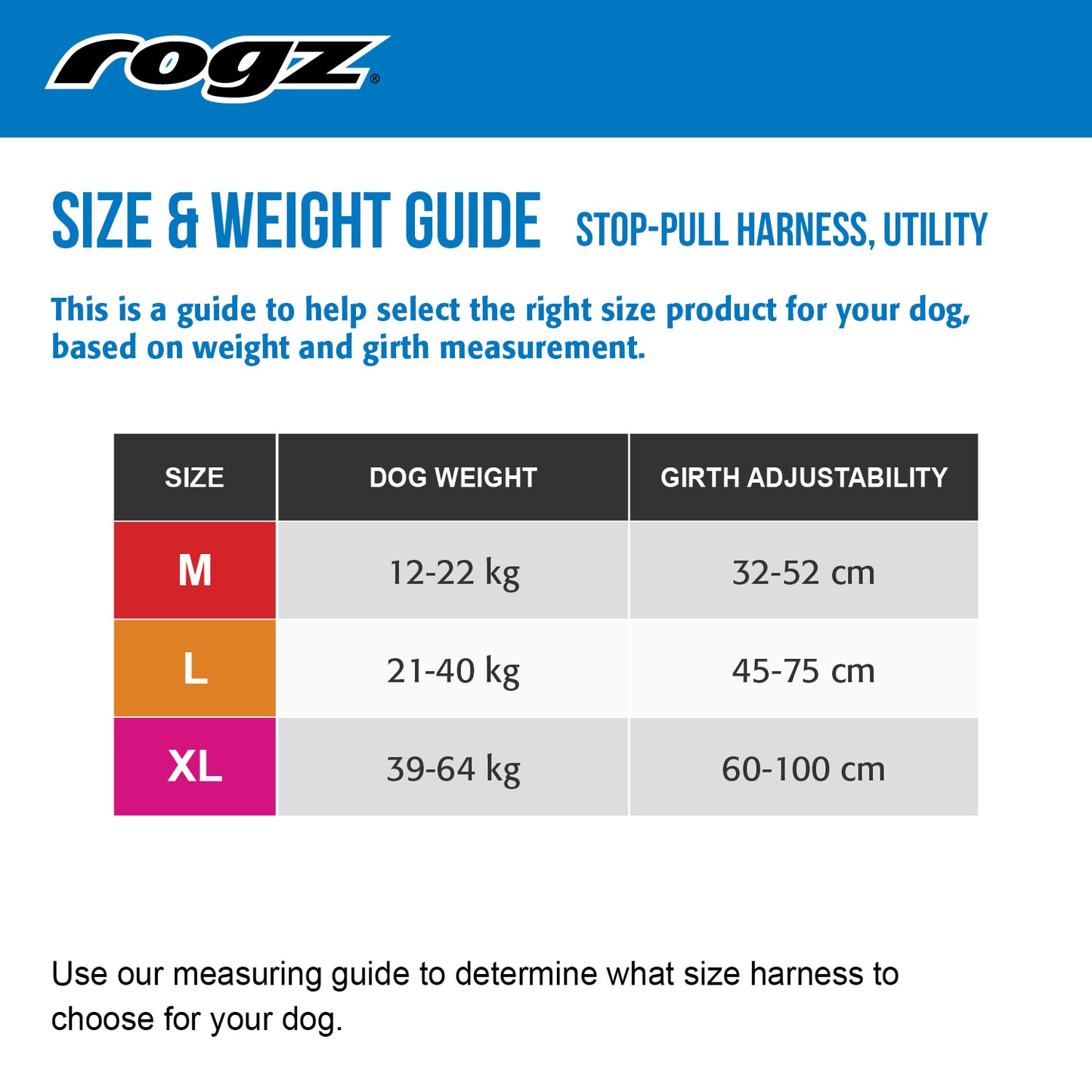 Rogz Classic Stop Pull Harness