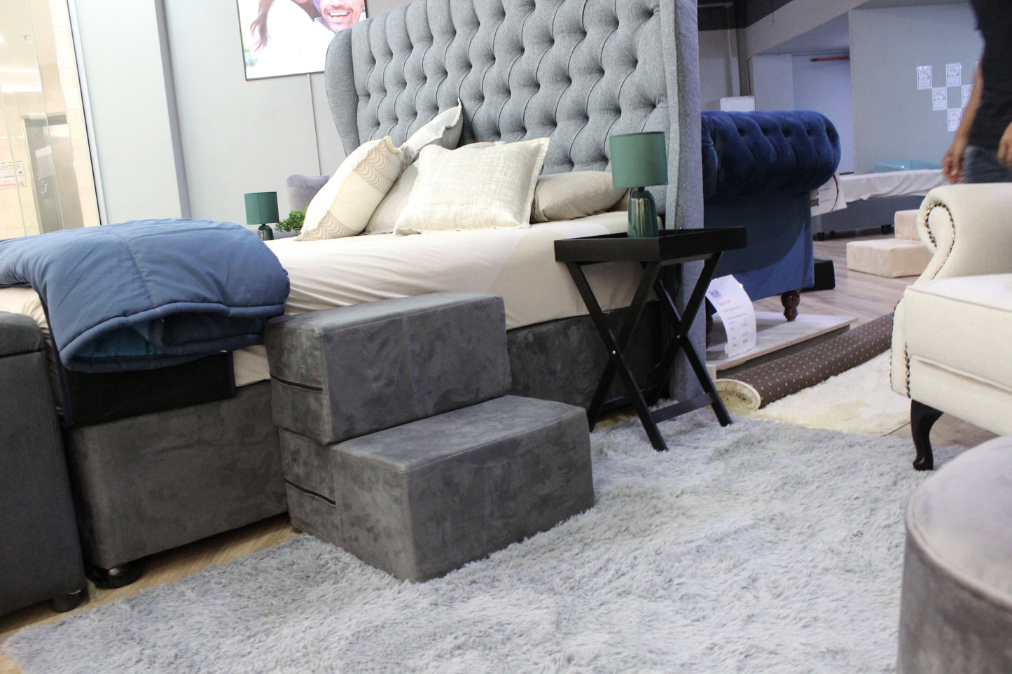 Dog-O-Pedic Sleeper Stairs (All -In-One Stairs & Mattress Combo)