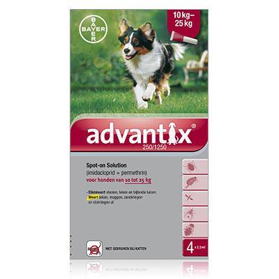 Advantix Tick, Flea, Fly & Mosquito Spot on Treatment for Dogs (1 pipet) - PetX - Online