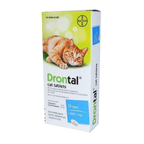 Drontal Flavoured Deworming Tablet for Cats each