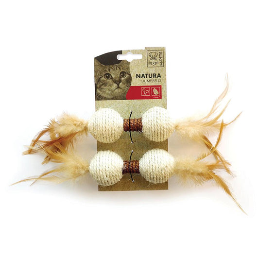 M-Pets Natura Dumbbell Cat Toys