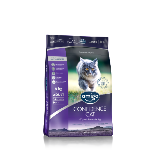 Amigo Confidence Adult Cat Food 4kg