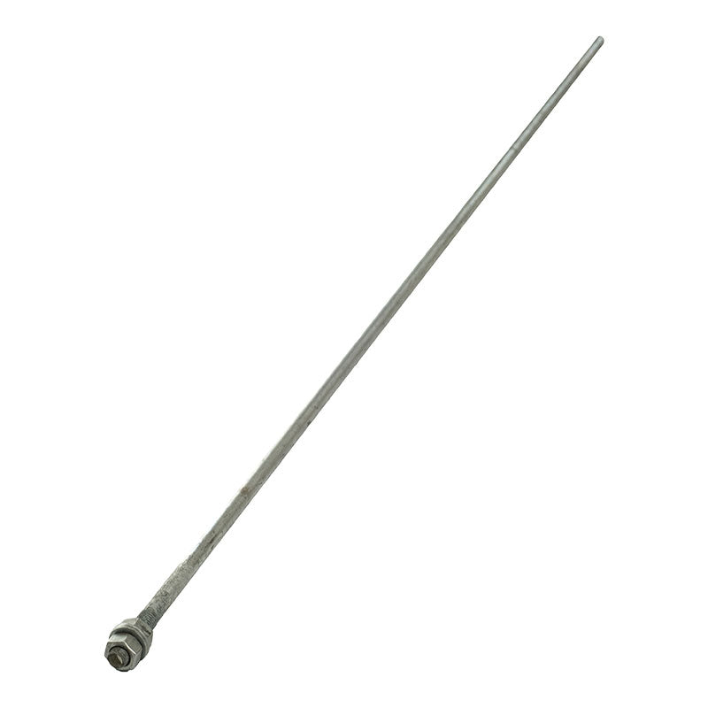 Earth Spike – HDG – 1.2m (nut/washer)