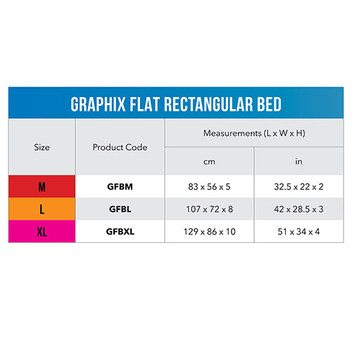 Rogz Graphix Flat Bed