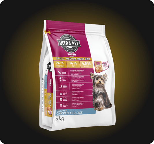 Ultra Pet Superwoof Adult Small Breed Beef & Rice