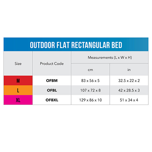 Rogz Outdoor Flat Bed