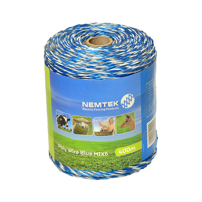 Poly Wire Blue Mix 6 400m