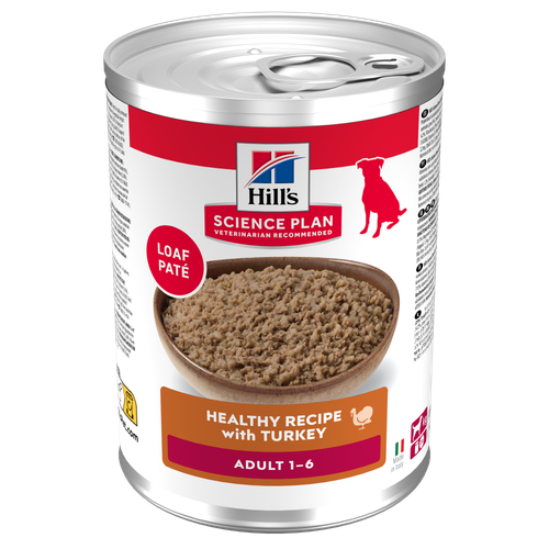 Hills Adult Dog Food 1 x 370g Turkey