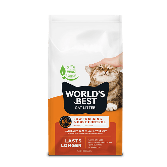 World's Best Cat Litter Low Tracking & Dust Control