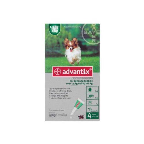 Advantix Tick, Flea, Fly & Mosquito Spot on Treatment for Dogs (1 pipet) - PetX - Online