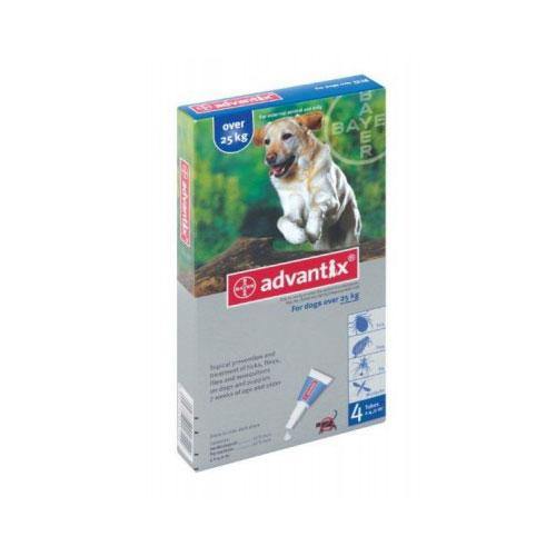 Advantix Tick, Flea, Fly & Mosquito Spot on Treatment for Dogs (1 pipet) - PetX - Online