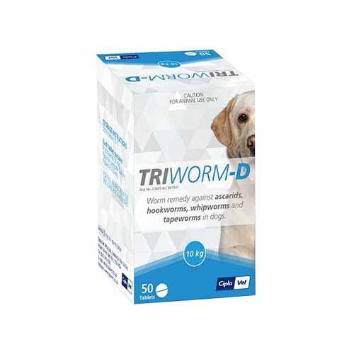 Triworm-D Tablets for Dogs - PetX - Online