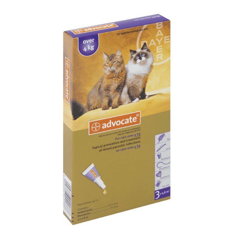 Advocate Mixed Parasite Spot On Treatment for Cats( 1 pipette ) - PetX - Online