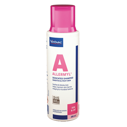 Virbac Allermyl Dermatitis Pet Shampoo - 200ml - PetX - Online