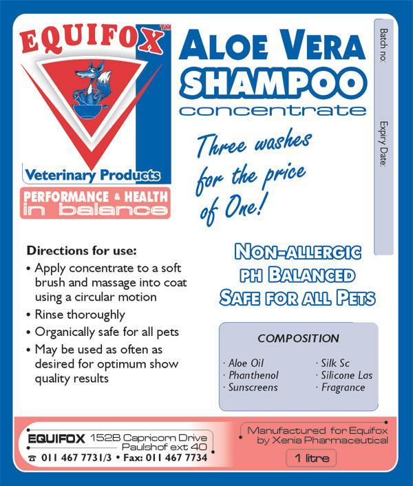 Equifox Aloe Vera Shampoo - PetX - Online