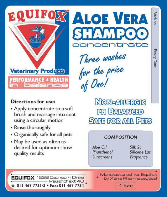 Equifox Aloe Vera Shampoo - PetX - Online