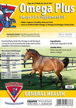 Equifox Omega Plus Oil - PetX - Online