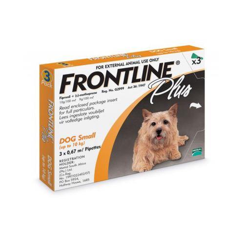 Frontline Plus Spot on Treatment for Tick & Fleas on Dogs ( 1 pipet ) - PetX - Online