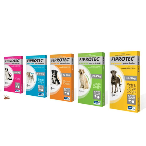 Fiprotec Tick and Flea Treatment for Dogs ( 1 pipet ) - PetX - Online