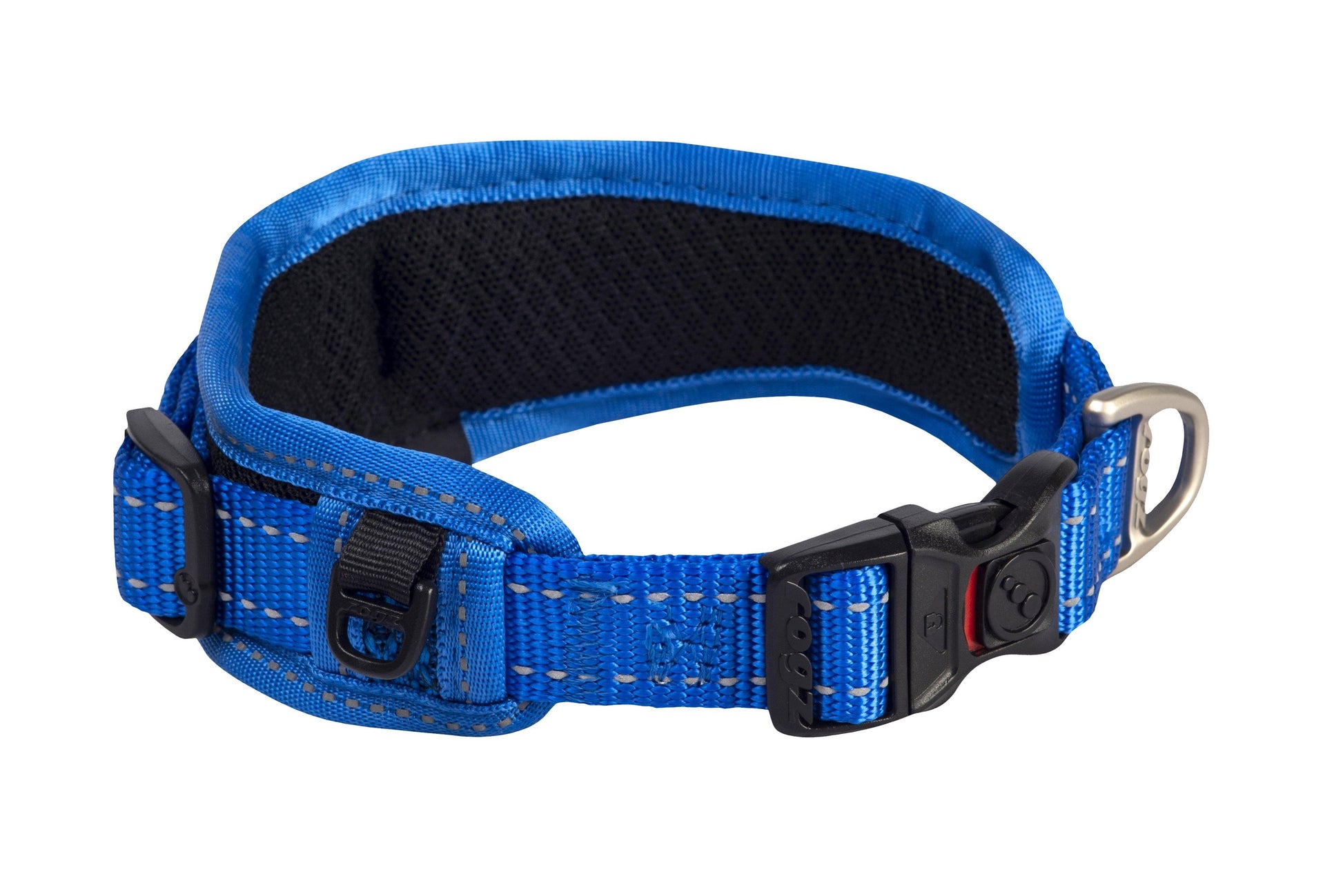 Rogz Classic Reflective Padded Web Collar - PetX - Online