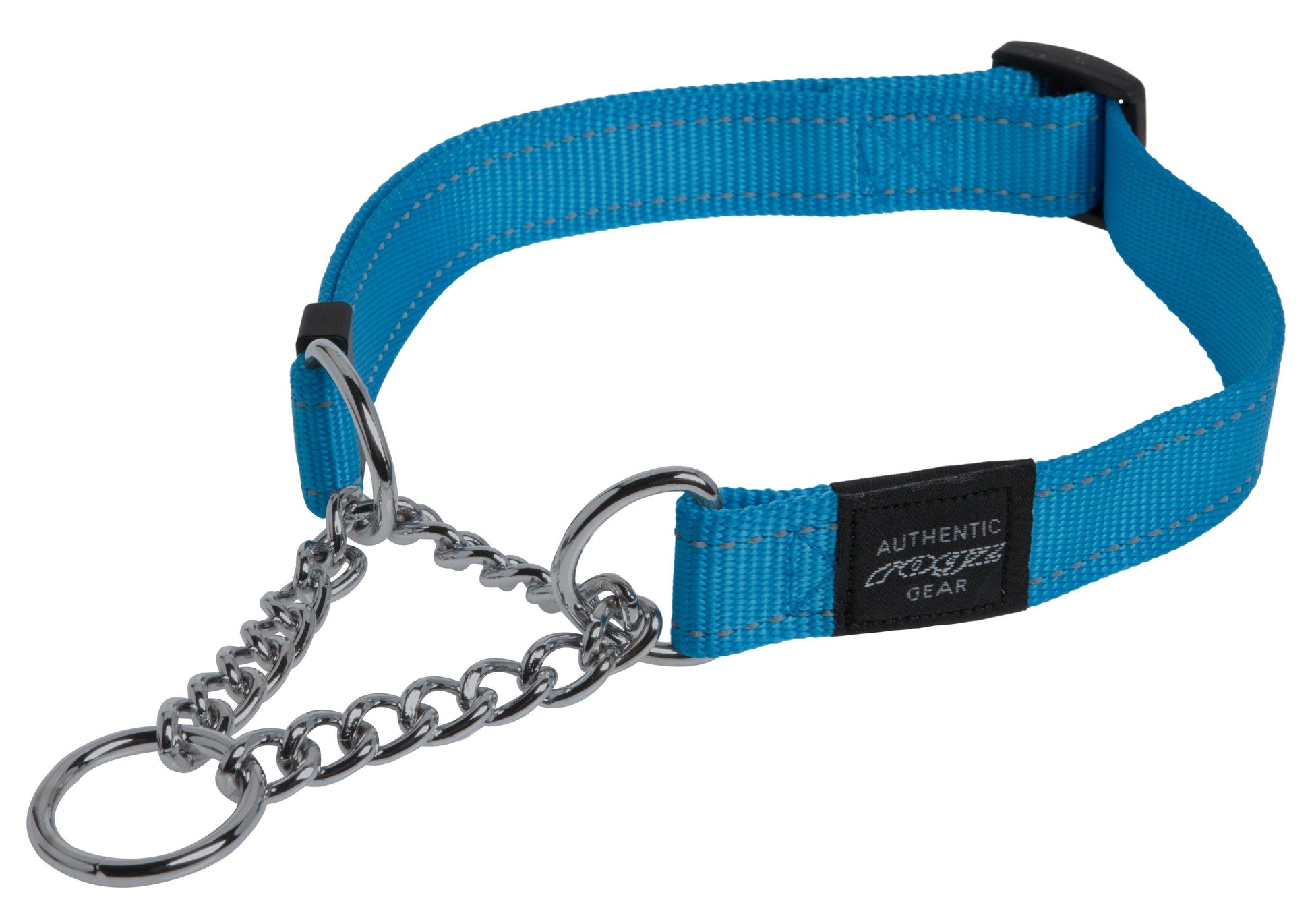 Rogz Utility Reflective Web Obedience Half Check Collar - PetX - Online