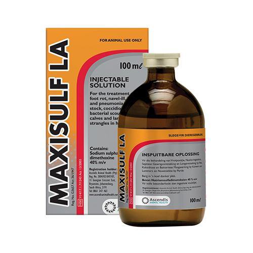 Maxisulf LA Injectable Antibiotics - PetX - Online