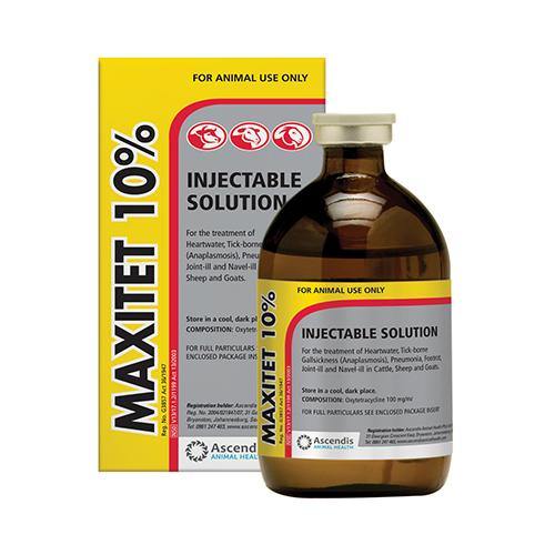 Maxitet 10% Injectable Antibiotics - PetX - Online