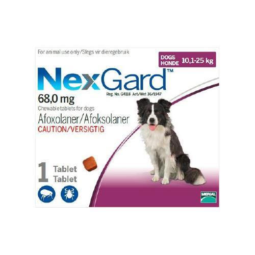 NexGard Chewable Tick & Flea Tablet for Dogs (Single Pack) - PetX - Online