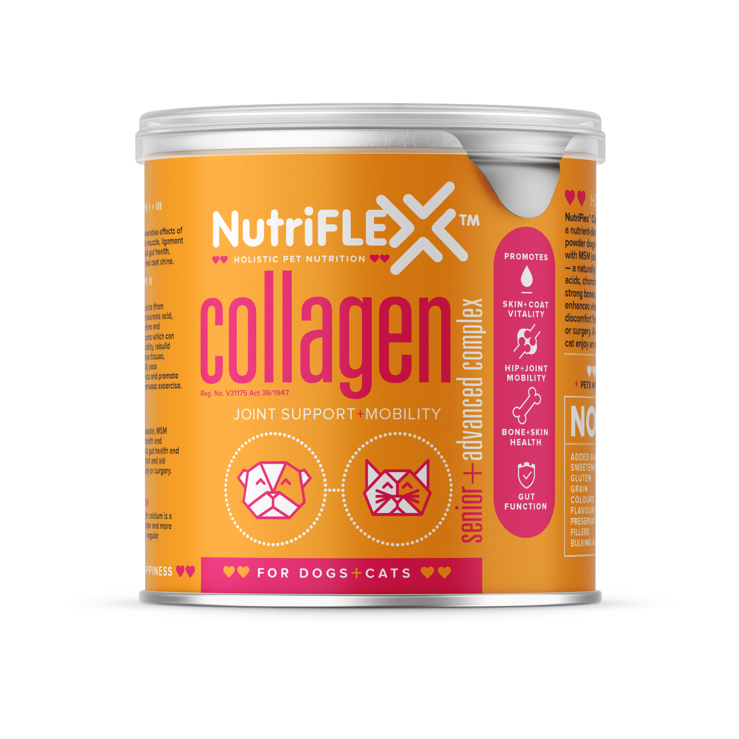 NutriFlex Collagen Advanced Mobility Complex for Dogs & Cats - PetX - Online