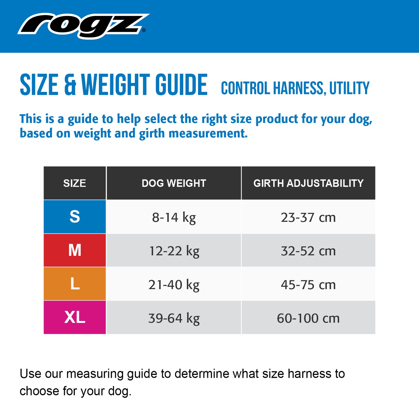 Rogz Classic Control Harness