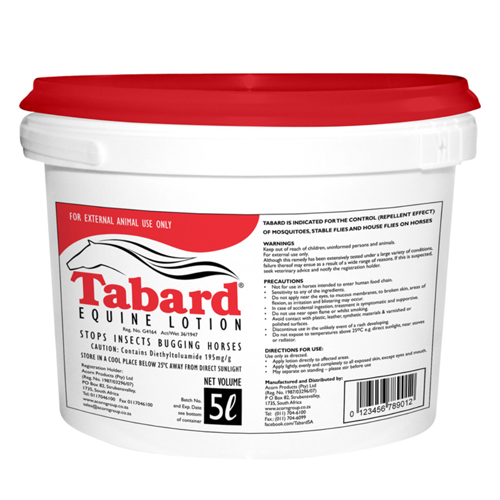 Tabard Equine Lotion 5L - PetX - Online