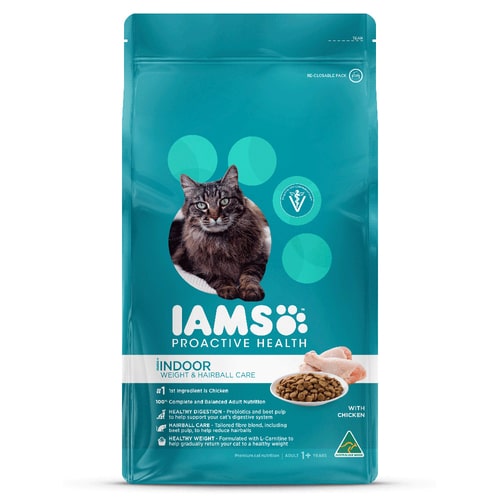 Iams Cat Dry Indoor Weight & Hairball Chicken Adult