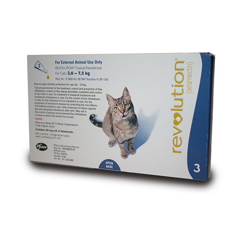 Revolution Cat Tick, Flea and Worm Spot-On Treatment (singles)