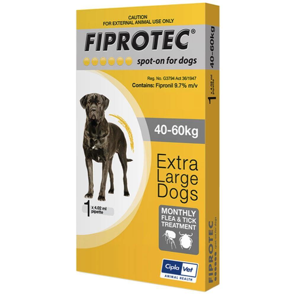 Fiprotec Tick and Flea Treatment for Dogs ( 1 pipet ) - PetX - Online