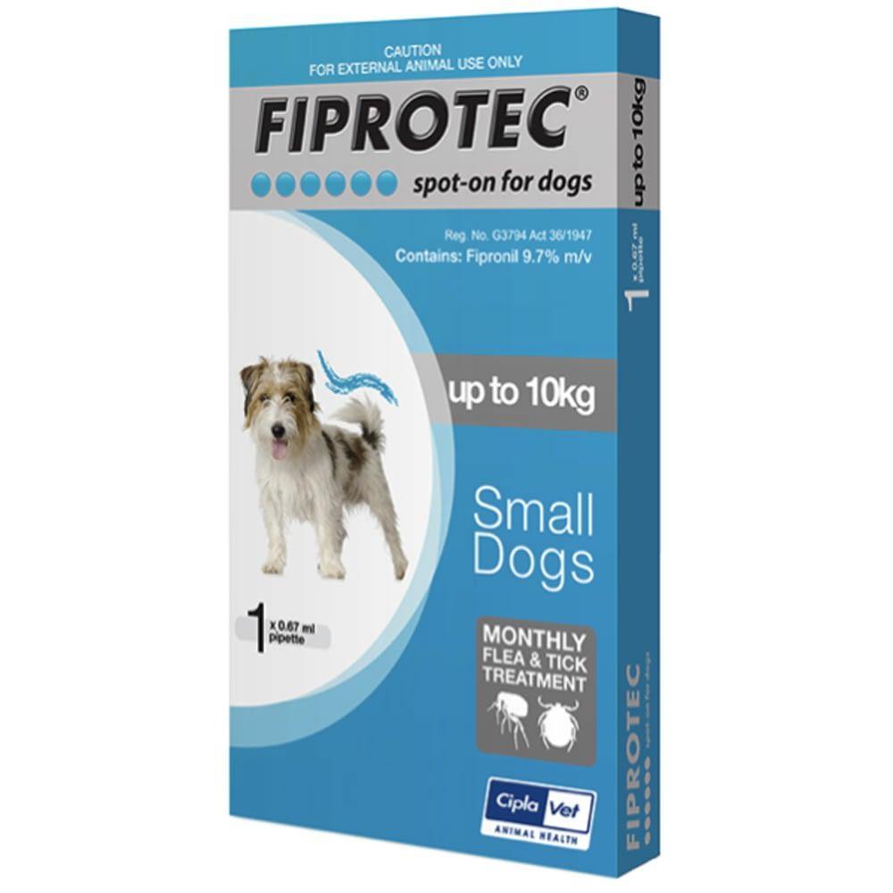 Fiprotec Tick and Flea Treatment for Dogs ( 1 pipet ) - PetX - Online