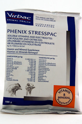 Phenix® Stresspac for Poultry and Ostriches